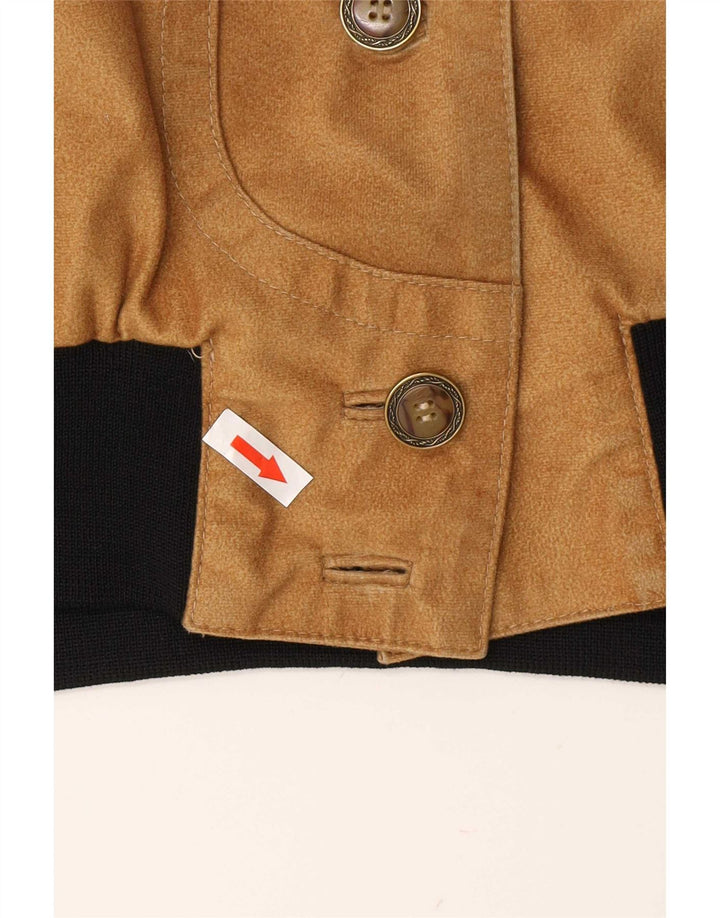 Bomber Vintage pentru femei UK 16 Large Beige