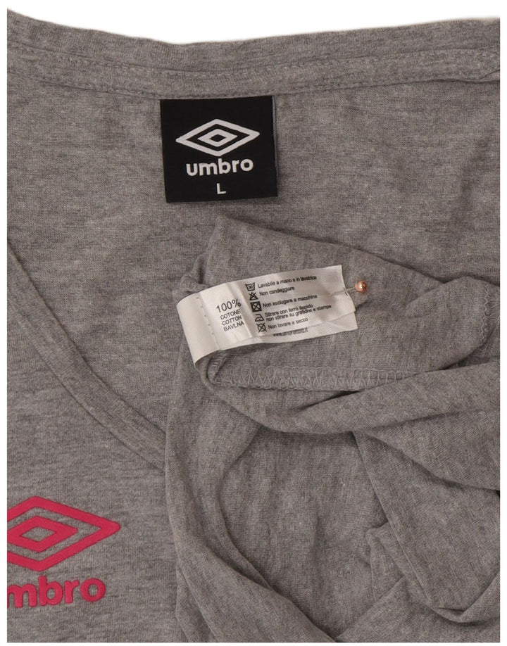 UMBRO Vest Top pentru femei UK 14 Mare Bumbac gri