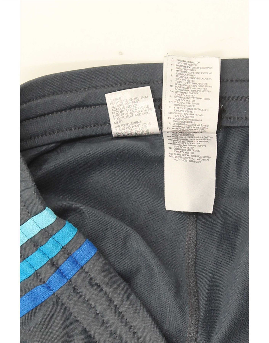 Pantaloni de trening Adidas pentru bărbați Marea Britanie 36/38 Poliester mic gri