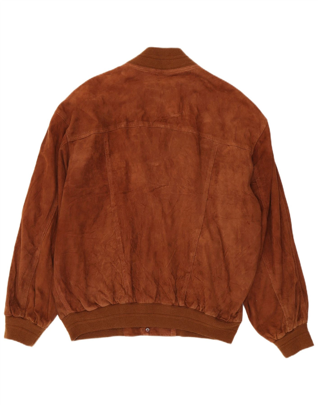 Bomber Vintage pentru bărbați din piele intoarsa EU 54 2XL maro