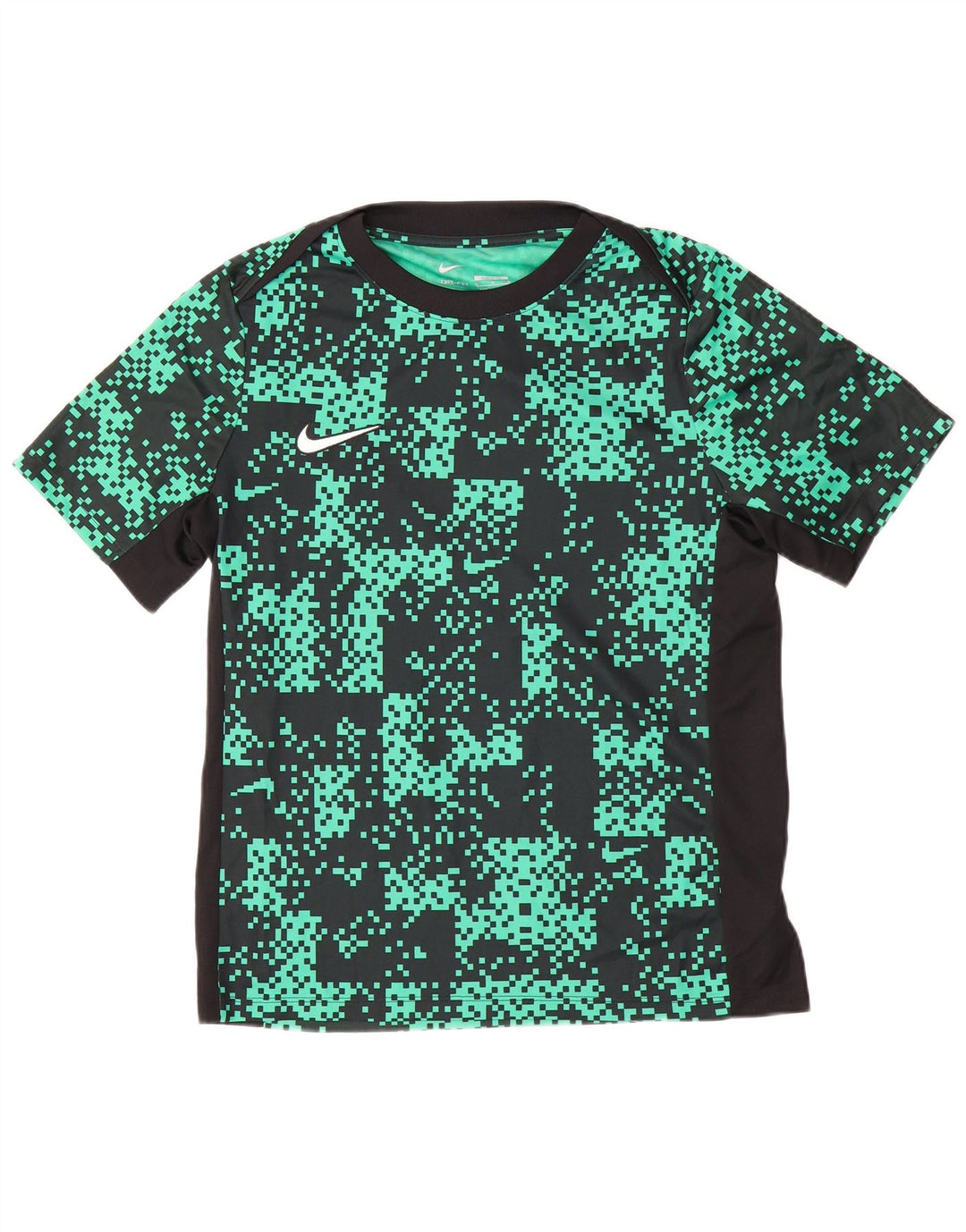 Tricou subțire pentru bărbați Dri Fit Dri Fit pentru bărbați, poliester verde mediu