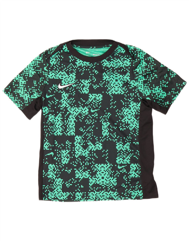 Tricou subțire pentru bărbați Dri Fit Dri Fit pentru bărbați, poliester verde mediu