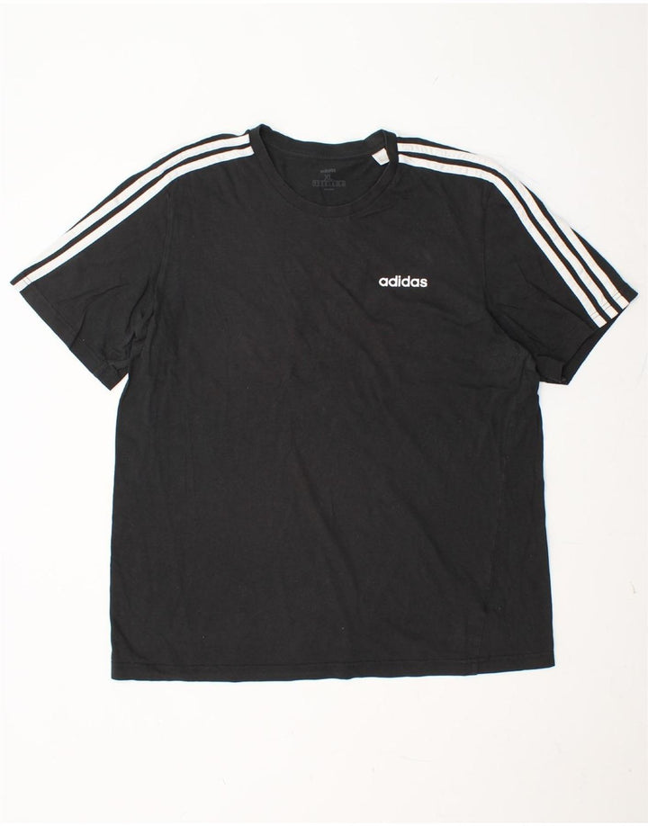 Tricou bărbați ADIDAS Top XL bumbac negru