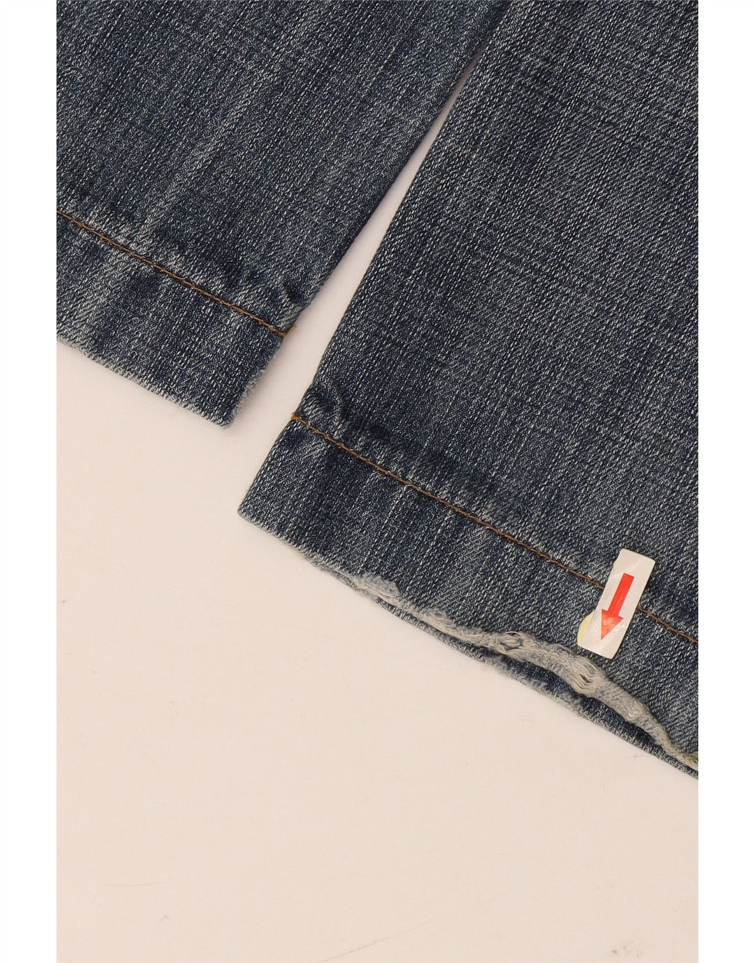 Dolce & Gabbana Blugi Distressed Dript pentru bărbați IT 48 Medium L32 L33 Albastru