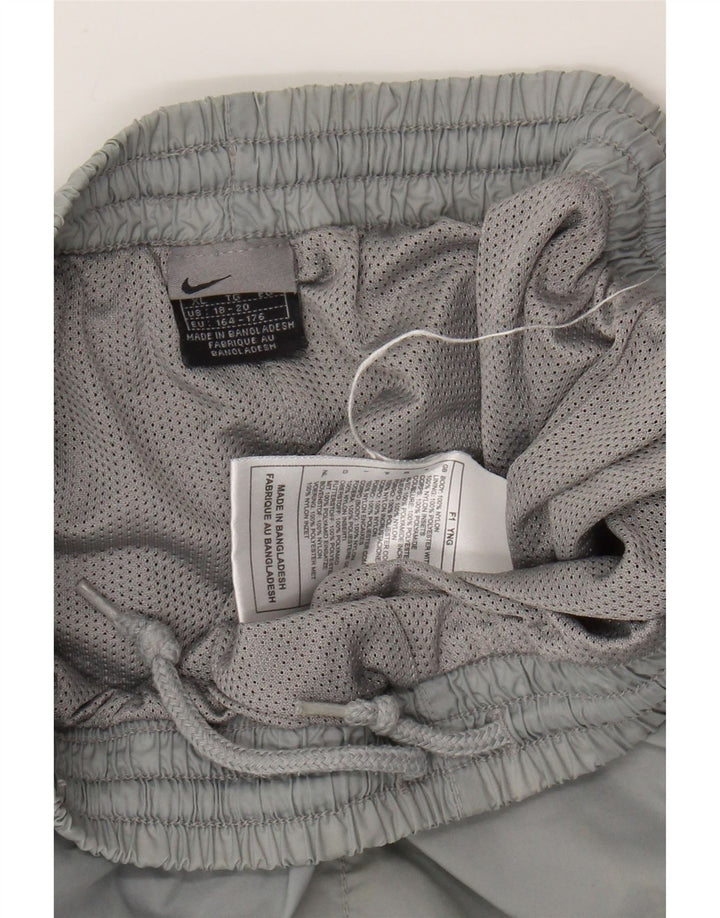 Pantaloni de trening NIKE băieți 13-14 ani XL nailon gri