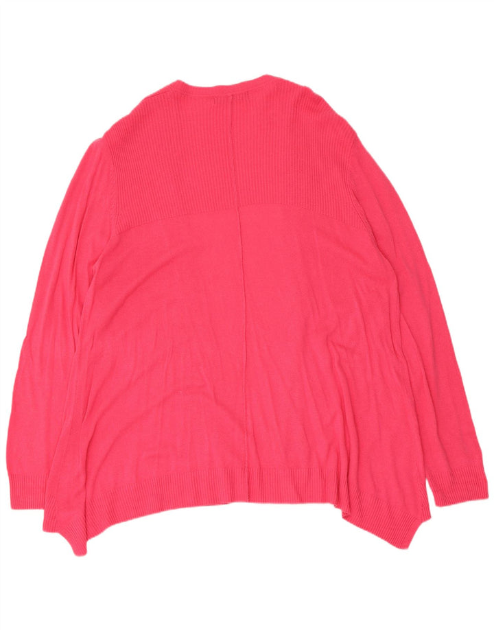 Pulover cardigan deschis pentru femei Marks & Spencer UK 14 mare roz