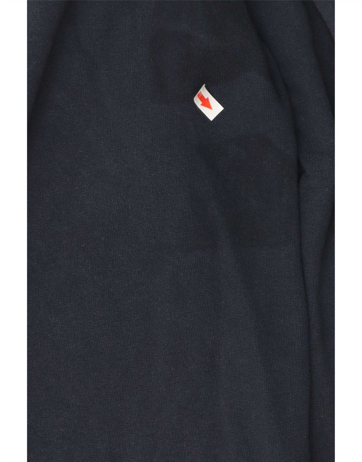 Pulover Timberland pentru bărbați, cu fermoar, bumbac, albastru, mediu