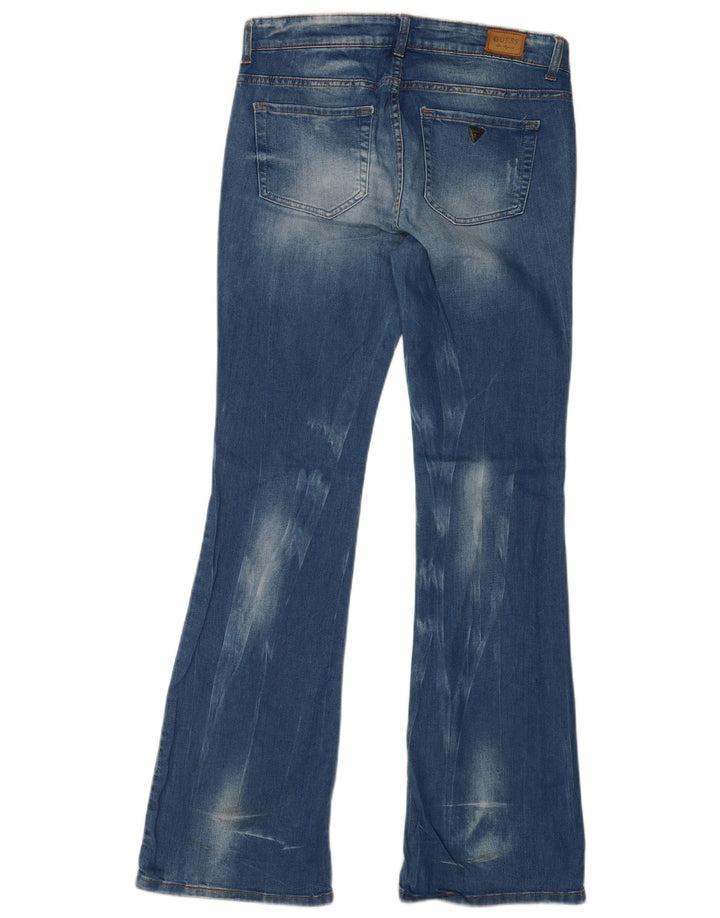 Blugi Guess Bootcut pentru femei W30 L30 Bumbac albastru