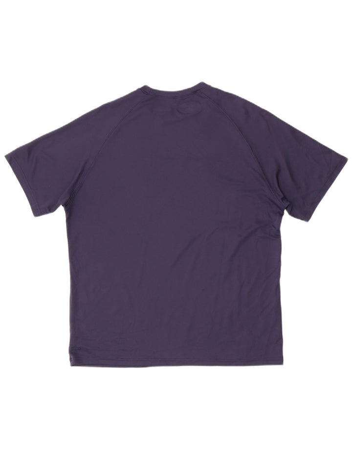 Tricou grafic pentru bărbați Under Armour Top Mediu Bleumarin Poliester