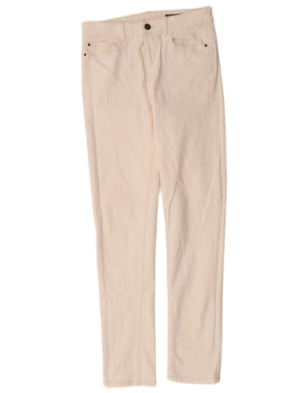 Blugi subțiri The Lily pentru femei de la Marks & Spencer UK 10 Mici W28 L30 Bumbac alb