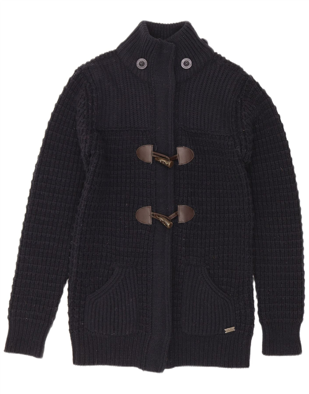 Pulover cardigan pentru femei Ellesse UK 12 Medium Bleumarin Acrilic