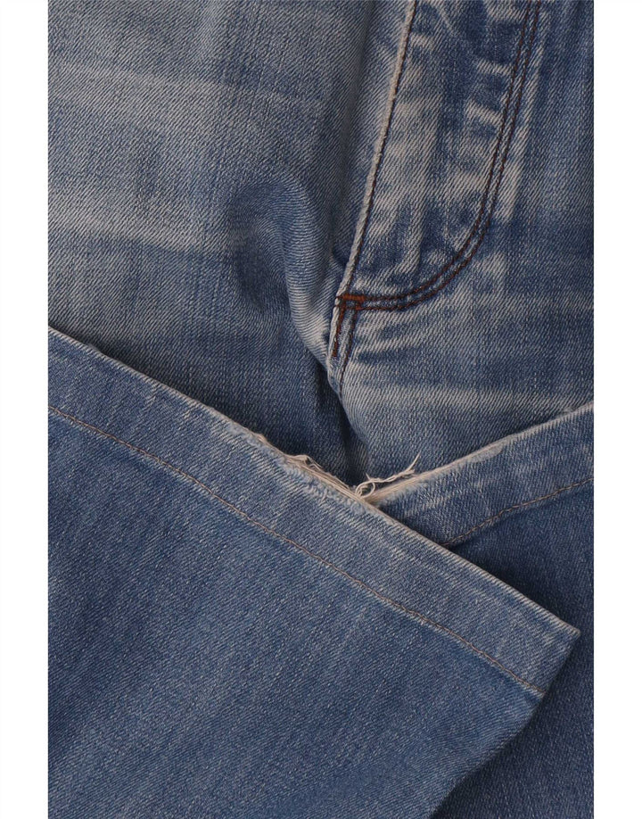 Massimo Dutti Blugi drepti pentru bărbați, cu ajustare lejeră, EU 40 Medium W31 L29 Albastru