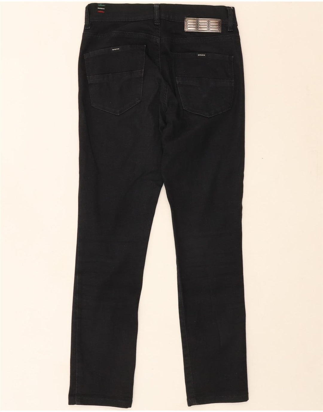 DIESEL Womens Slim Casual Trousers W27 L26 Black Vintage Diesel and Second-Hand Diesel from Messina Hembry 