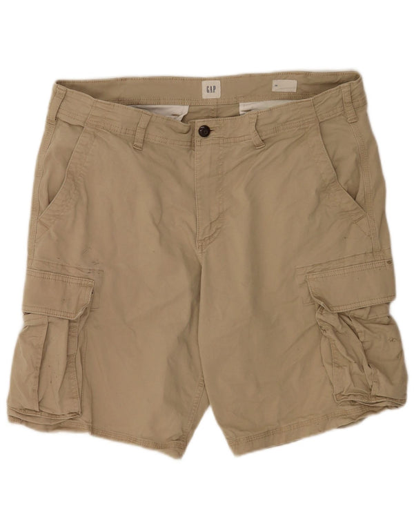 Pantaloni scurți pentru bărbați Gap Cargo W36 Large Beige Bumbac