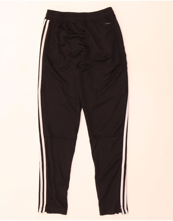 Pantaloni de trening Adidas Climacool pentru baieti 11-12 ani poliester negru