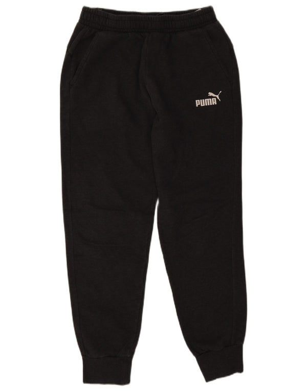 Pantaloni de trening Puma pentru bărbați Joggeri din bumbac gri mediu