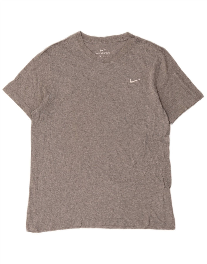 Tricou pentru bărbați Nike Top Medium Gri Bumbac