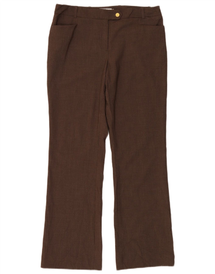 Pantaloni casual Calvin Klein pentru femei Bootcut US 6 Medium W32 L32 Maro