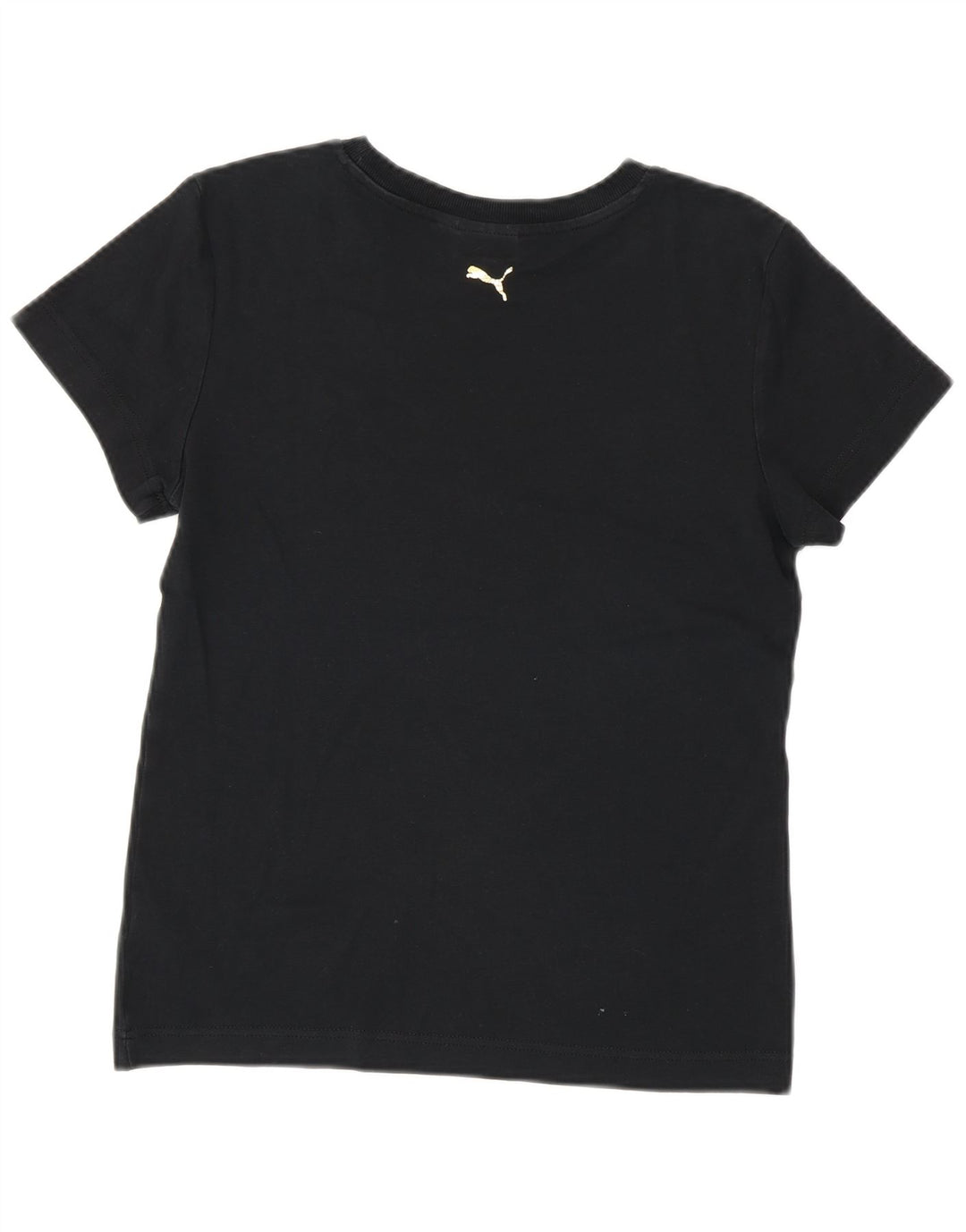Tricou Puma Femei Top UK 14 Medium Black Bumbac