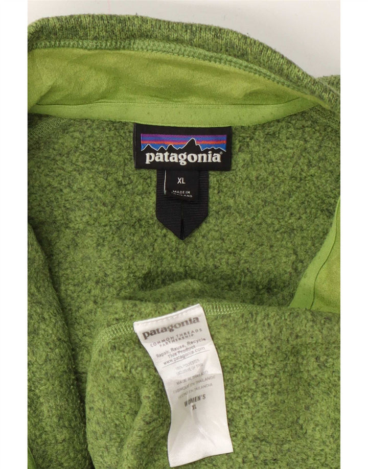 Jachetă de trening pentru bărbați Patagonia, XL, poliester pătat verde
