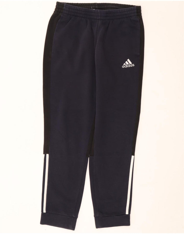 Pantaloni de trening pentru bărbați ADIDAS Pantaloni de jogging, mijlocii, bleumarin, color block