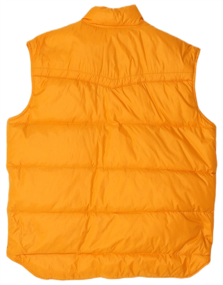 Gilet căptușit pentru bărbați Dolomite UK 40 Large Orange Nylon