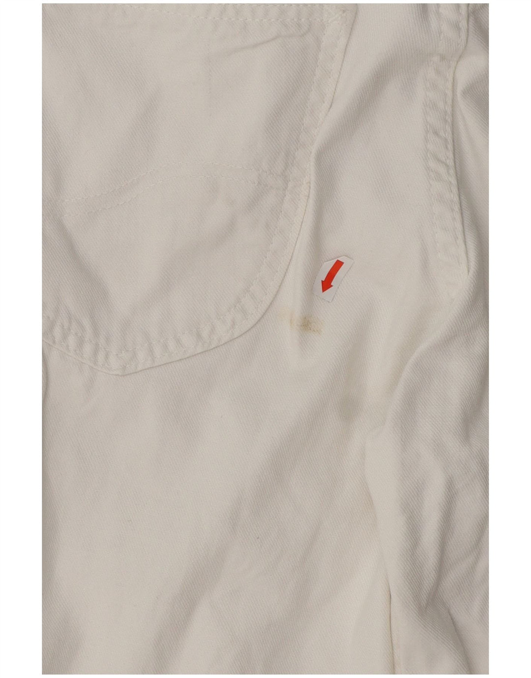 Blugi evazați pentru femei Lee US 12 Large W31 L29 Bumbac alb