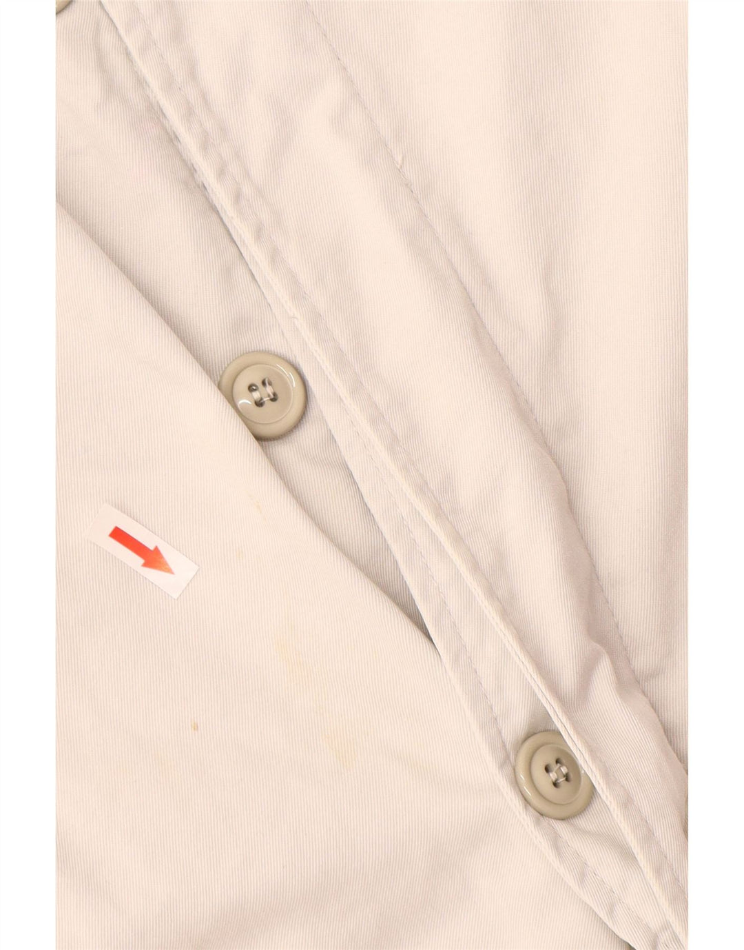 Pardesiu cu grafică uniformă pentru bărbați UK 40 Large White