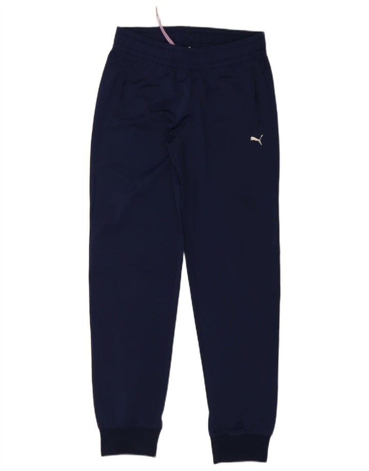 Pantaloni de trening Puma pentru femei Joggeri UK 10 Poliester bleumarin mic