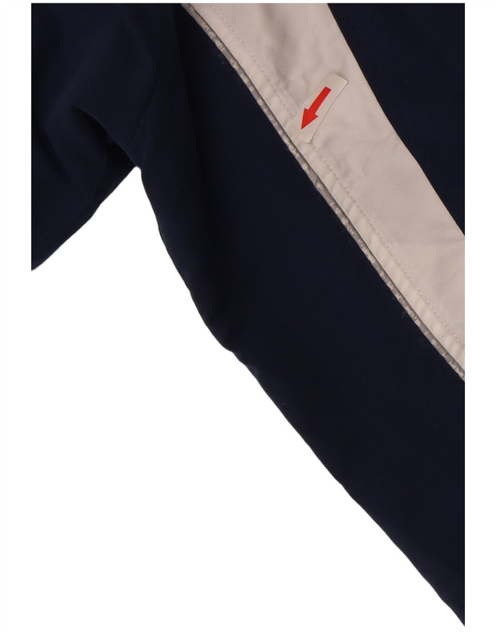 Jachetă de trening pentru bărbați Asics, XL, albastru bleumarin, poliester color bloc