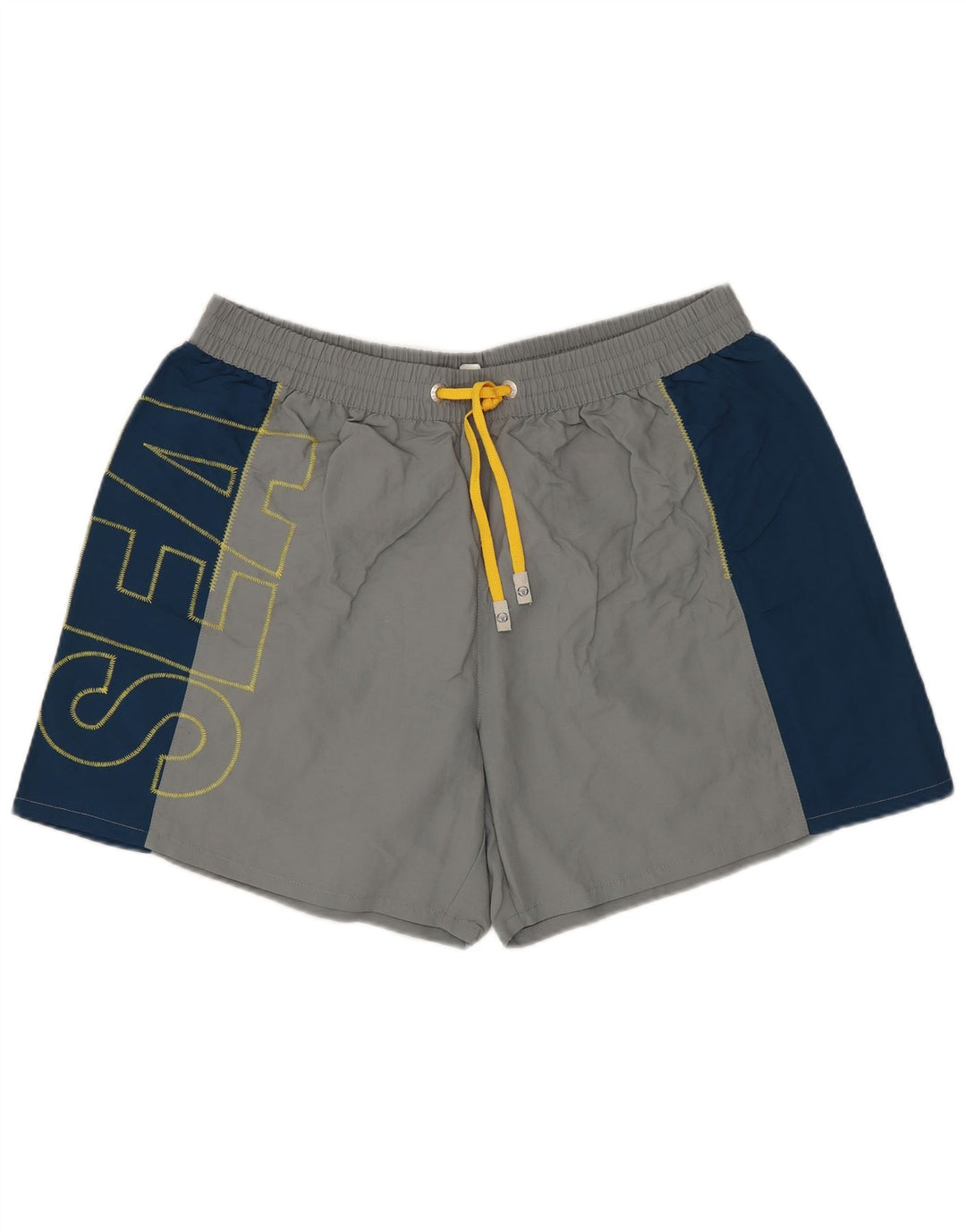 SERGIO TACCHINI Pantaloni scurți de înot grafic pentru bărbați XL, gri, poliamidă color bloc