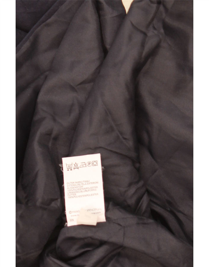 Jachetă pentru femei Marks & Spencer UK 20 2XL Bleumarin Poliester