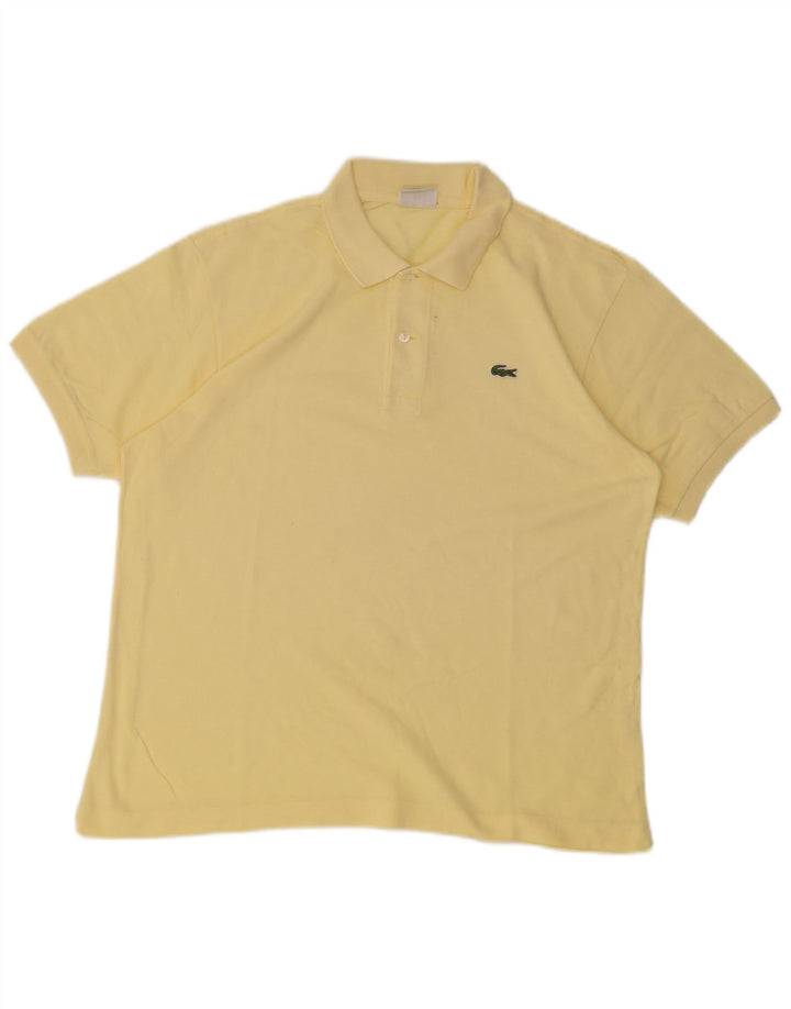Tricou polo Lacoste pentru bărbați mărimea 5 mare galben