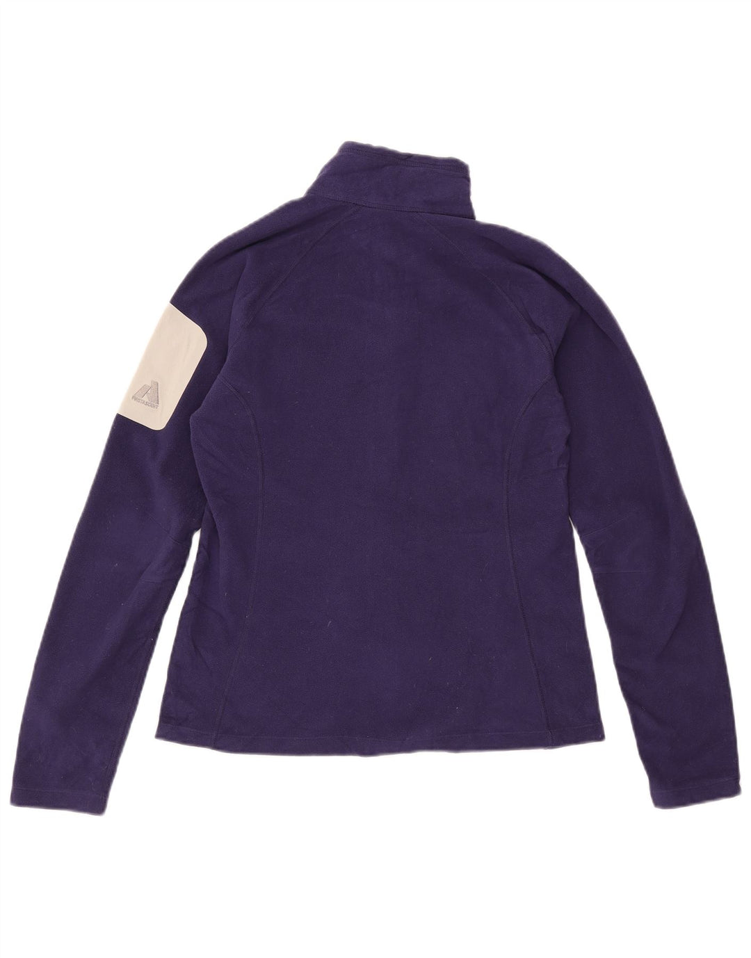 Jachetă fleece pentru femei EDDIE BAUER UK 12 Mov mediu Poliester color bloc