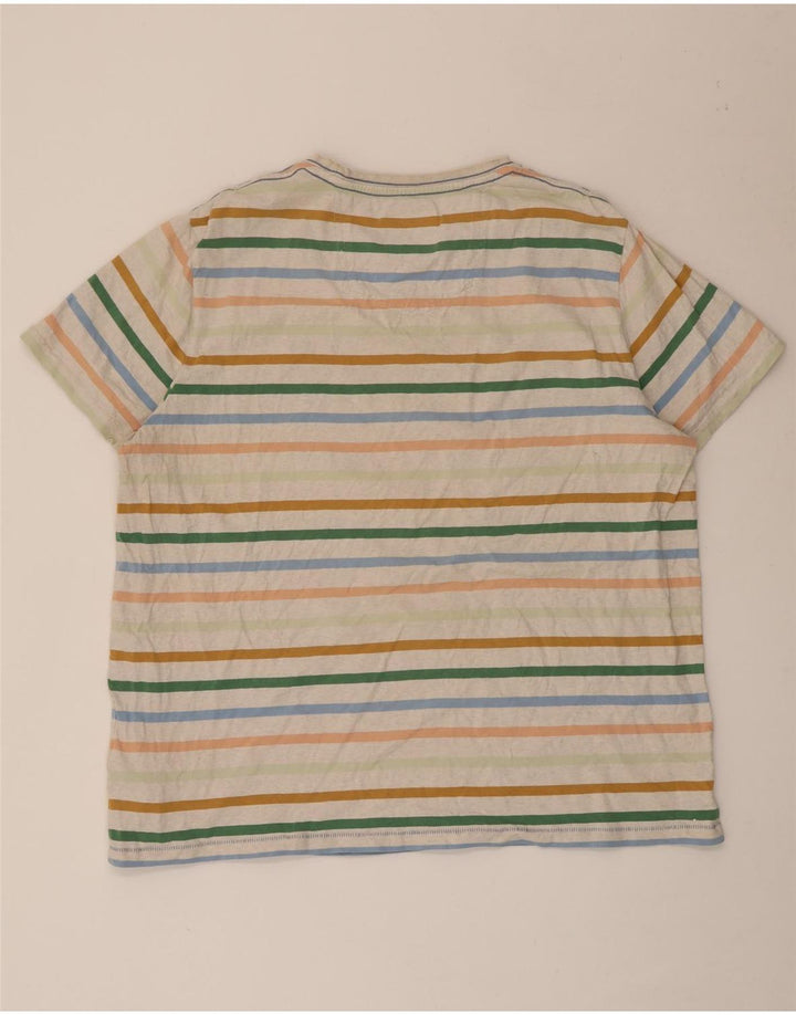 Tricou pentru bărbați Fat Face Top 2XL Bumbac cu dungi multicolore