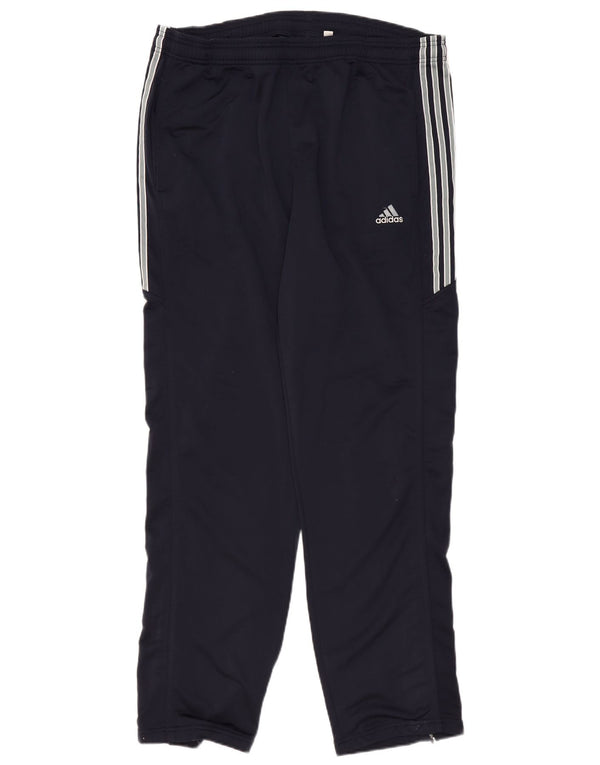 Pantaloni de trening ADIDAS pentru bărbați Marea Britanie 44/46 Poliester mare bleumarin