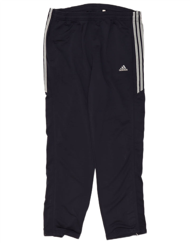 Pantaloni de trening ADIDAS pentru bărbați Marea Britanie 44/46 Poliester mare bleumarin