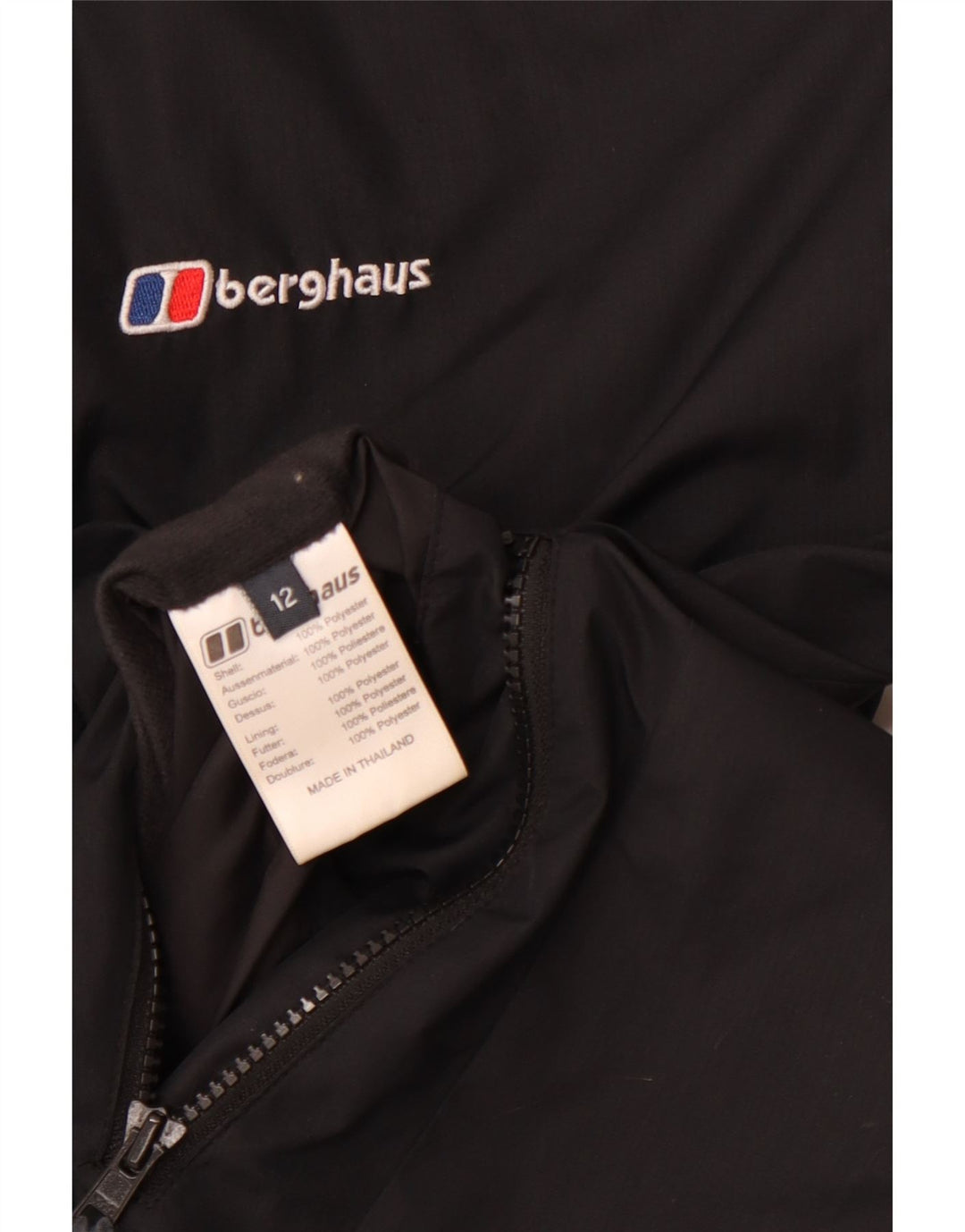 Jachetă reversibilă pentru femei BERGHAUS UK 12 Poliester mediu negru