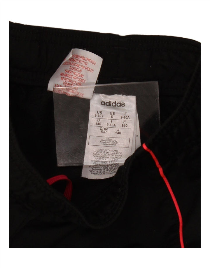 ADIDAS Fete Trening Pantaloni Joggeri 9-10 Ani Negru Poliester