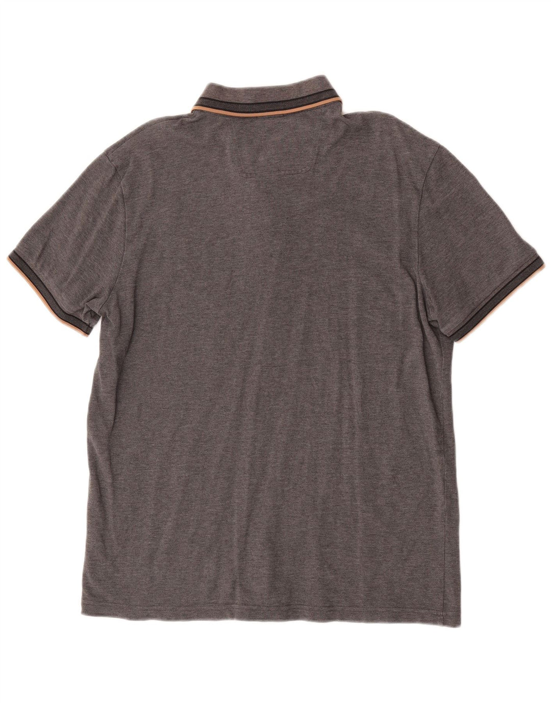 Tricou polo Hugo Boss pentru bărbați, XL, gri bumbac