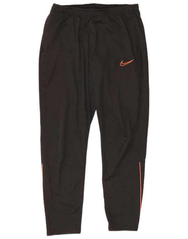Pantaloni de trening Nike Dri Fit pentru femei UK 16 Poliester negru mare