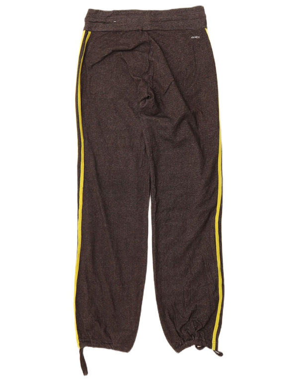 Pantaloni de trening Climalite pentru femei Adidas Joggeri UK 4/6 XS bumbac gri