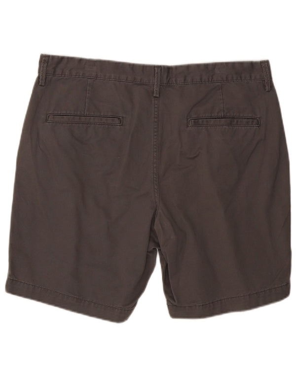 Pantaloni scurți pentru bărbați Gap Khakis Chino W36 Large Gri Bumbac