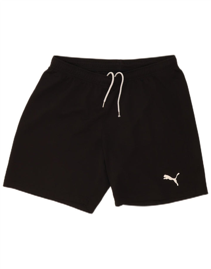 Pantaloni scurți sport pentru bărbați Puma XL poliester negru