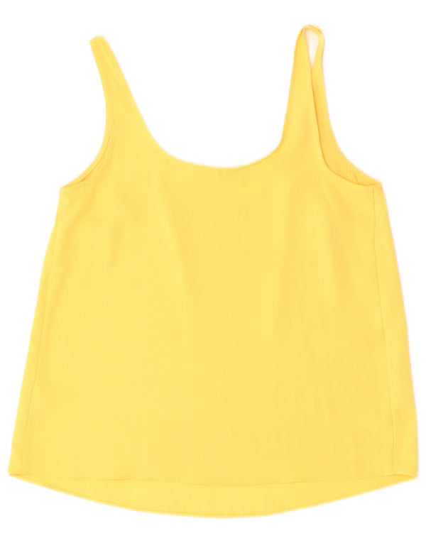 PRIMARK Cami Top pentru femei UK 8 Small Galben Poliester