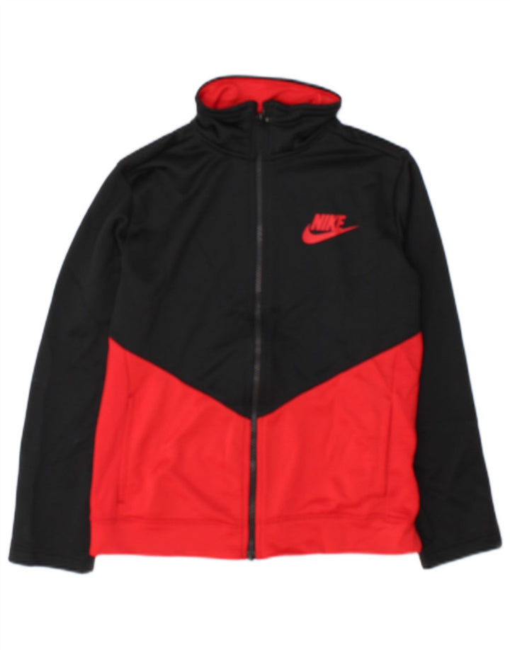 Jachetă de trening pentru băieți Nike 10-11 ani, mediu negru, color block