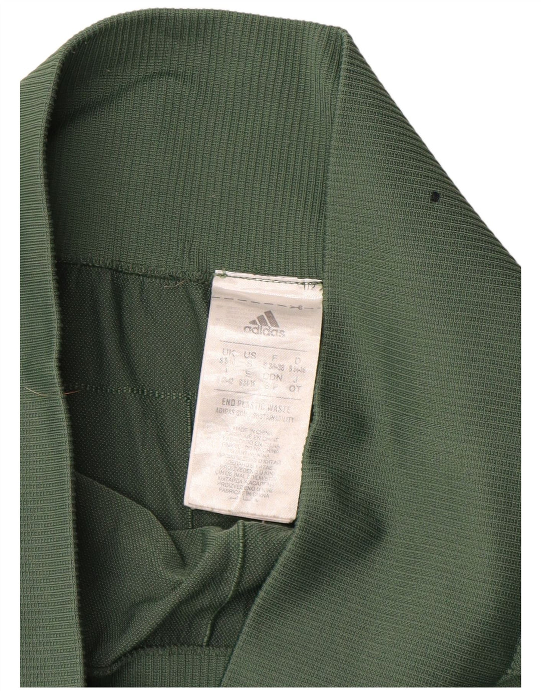 Leggings pentru femei Adidas UK 8/10 Poliester verde mic