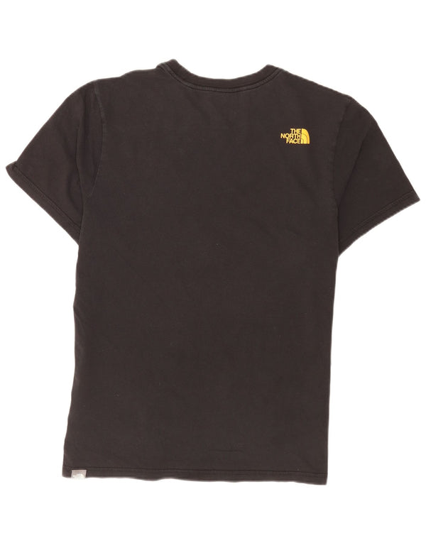 Tricou grafic pentru bărbați The North Face Top mare din bumbac negru