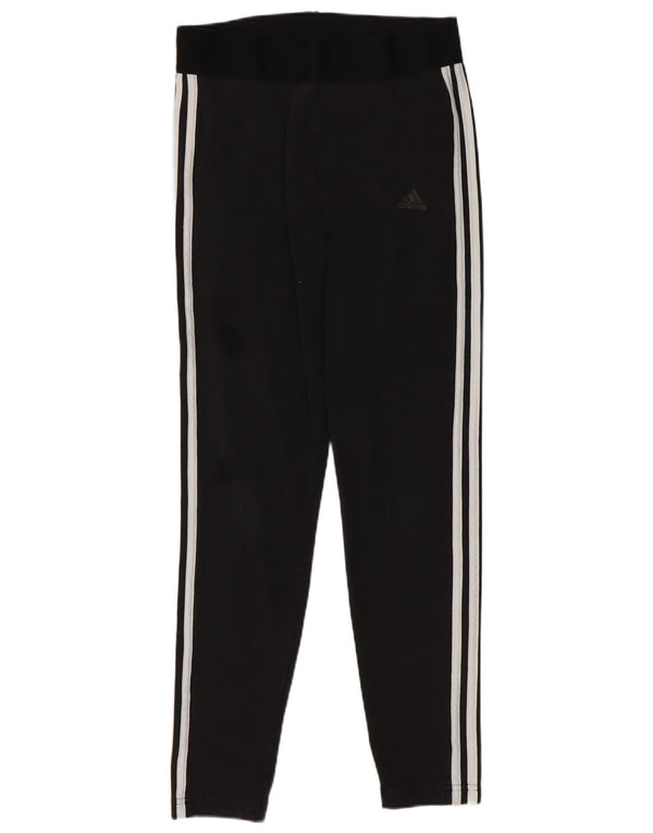 Leggings pentru femei Adidas UK 12/14 bumbac mediu negru