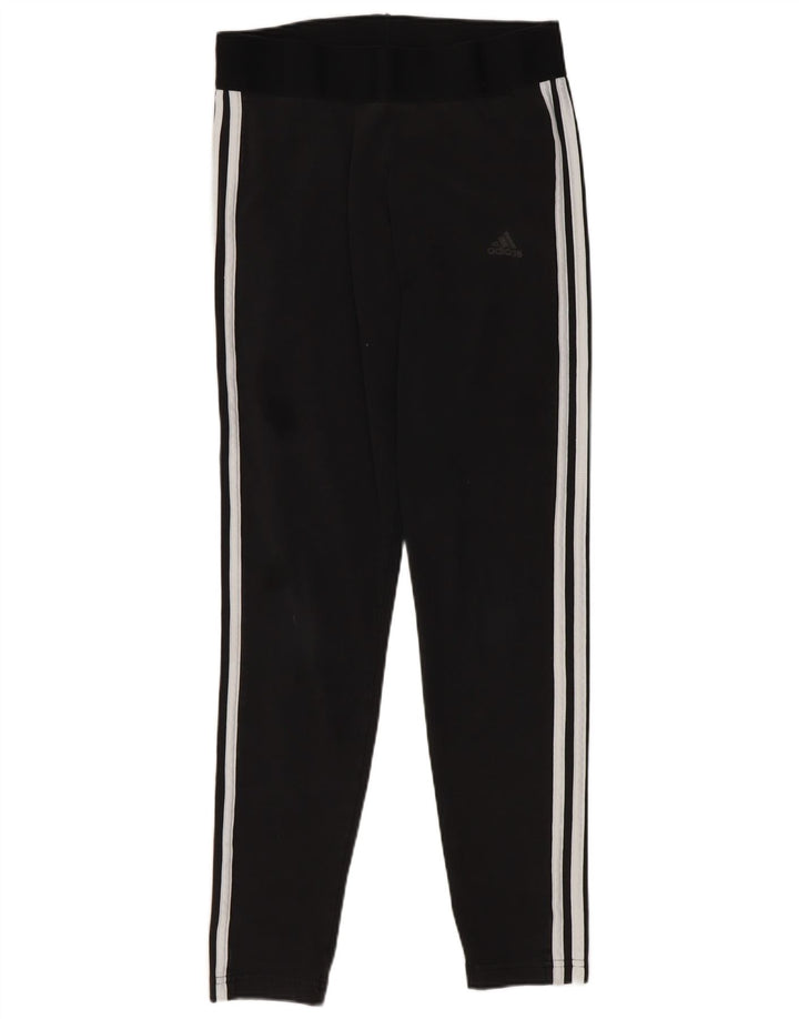 Leggings pentru femei Adidas UK 12/14 bumbac mediu negru